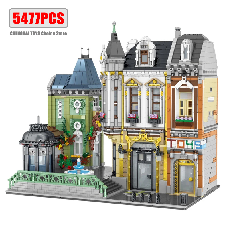 Lego Set Creator - 5477pcs URGE Street View Sets MOC