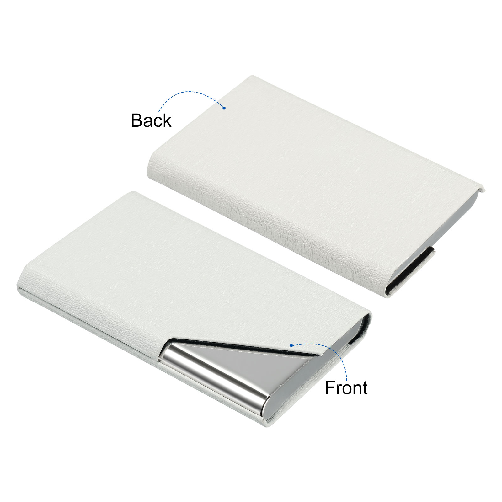 1/2Pcs Business Card Holder PU - đánh giá và giá Card Top Loader
