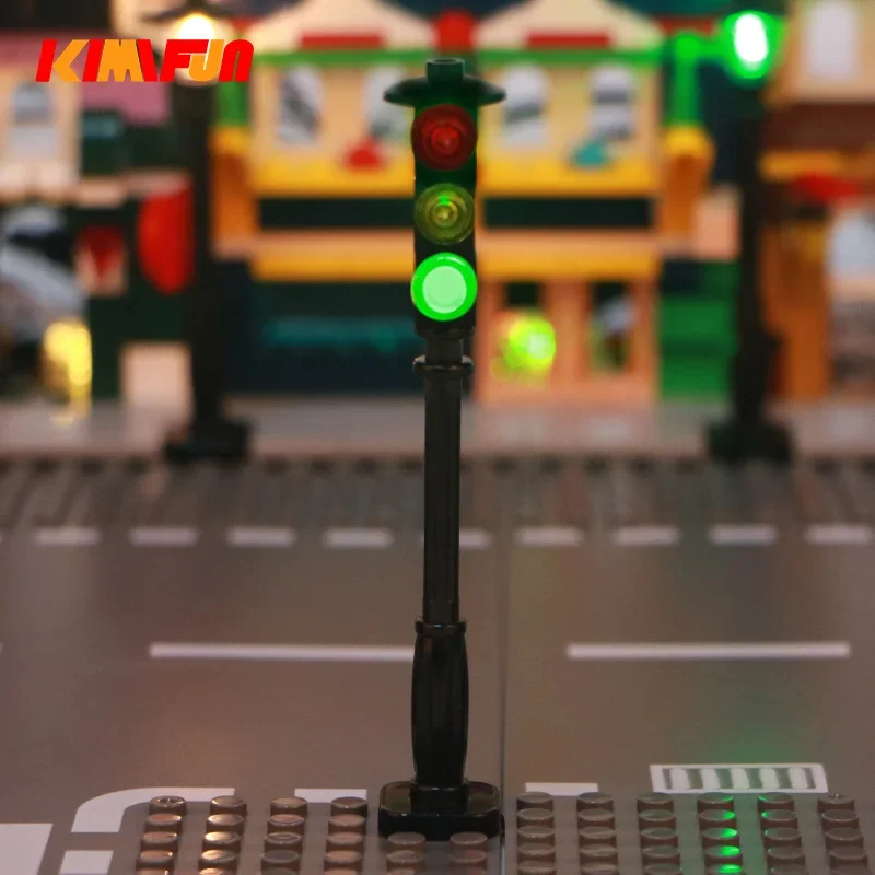 1pcs LED MOC Street Automatic  - đánh giá và giá Lego Set Creator