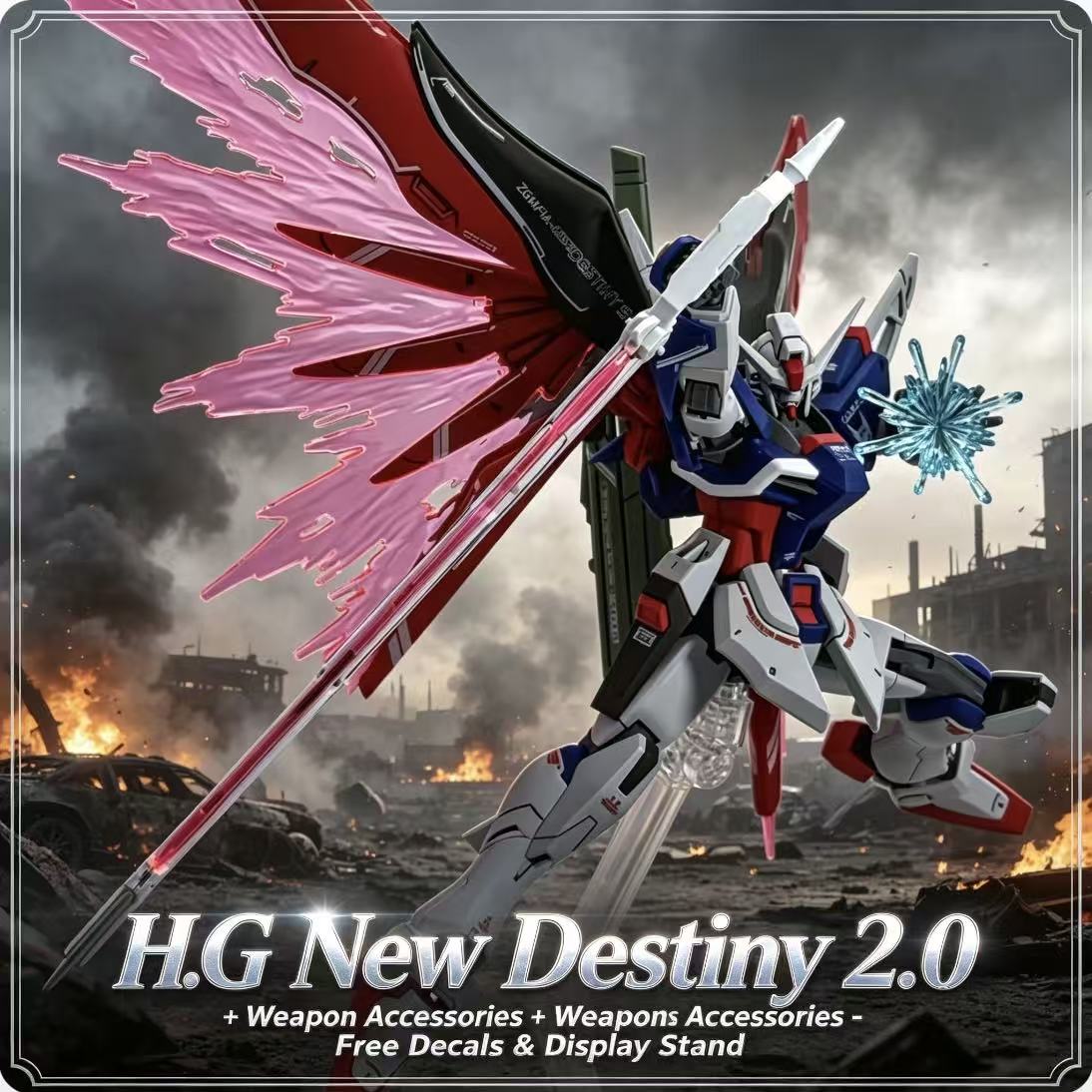 224 HG 1/144 Destiny Spec II F - đánh giá và giá Bandai Model Gundam Hg