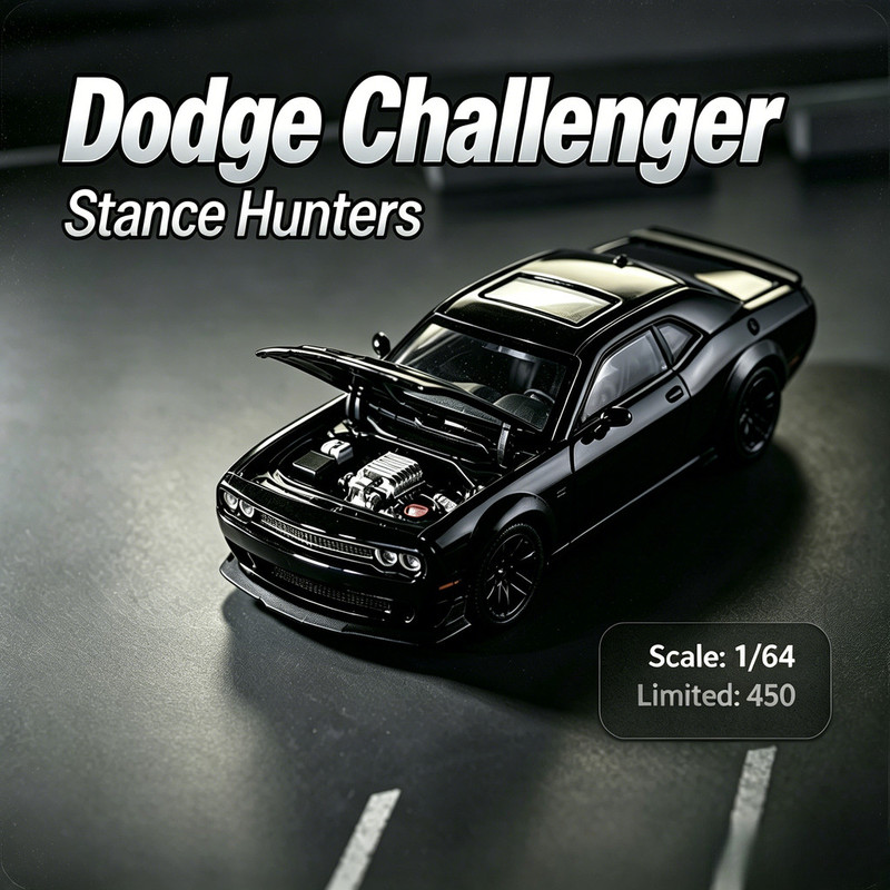 Stance Hunters-SH 1/64 Dodge S - đánh giá và giá Die Cast Car 1 64